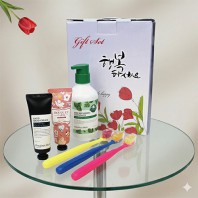Nard(나드) 구취케어 펌핑치약 370g +핸드크림 부케가르니 핸드크림+칫솔3개 (케이스 이미지 선택가능)