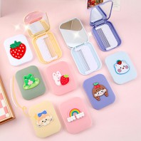 로페리아 휴대용 미니 거울빗 세트(0215664)