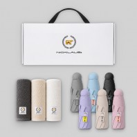 잭니클라우스 l 5단 8K UV 캡슐 파우치+수건 140g(국산) 선물세트