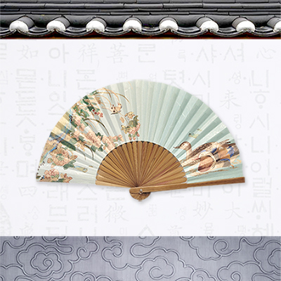 독판 오죽선부채(중)